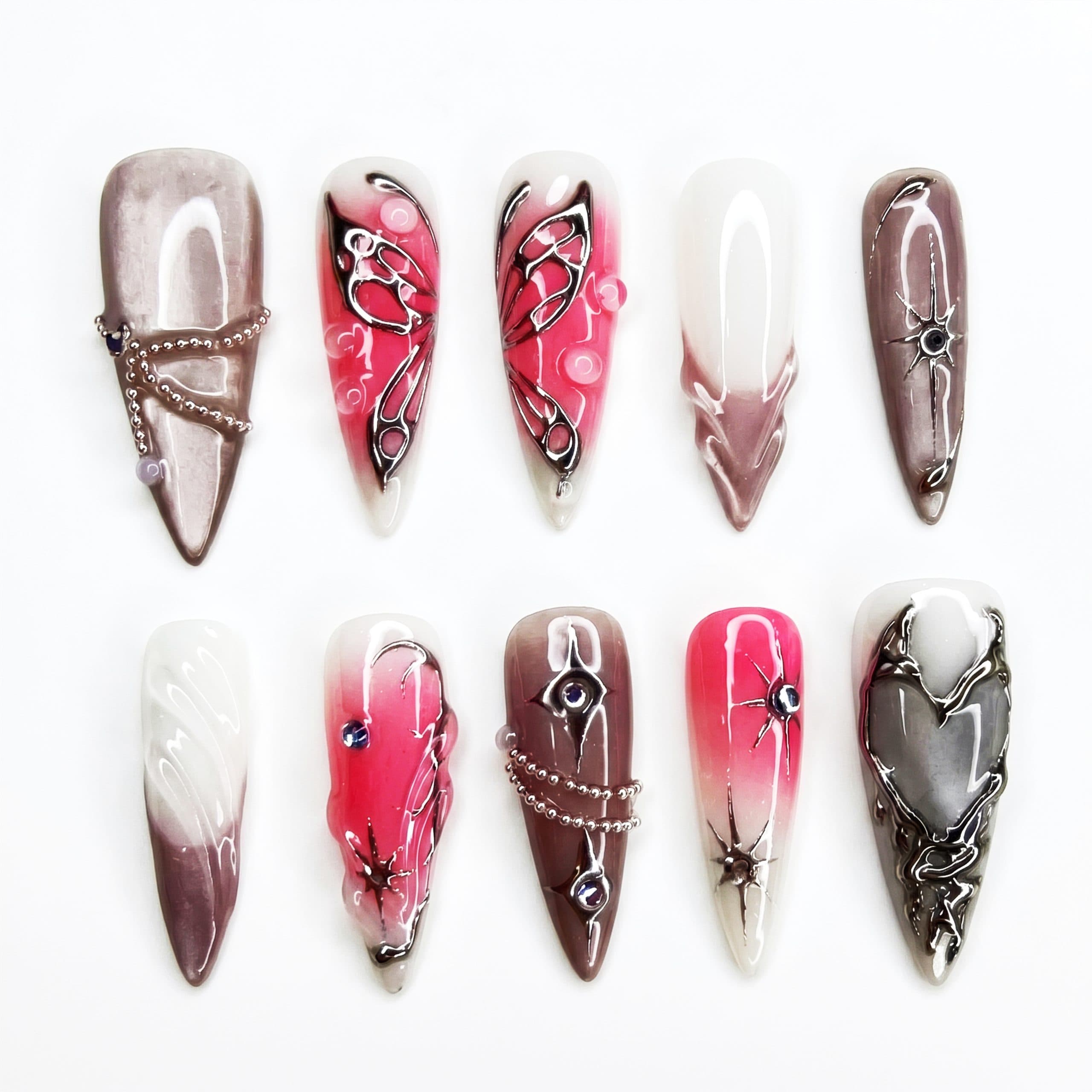 Chrome Butterfly